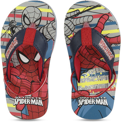 

Spiderman Boys Slip On Slipper Flip Flop(Grey