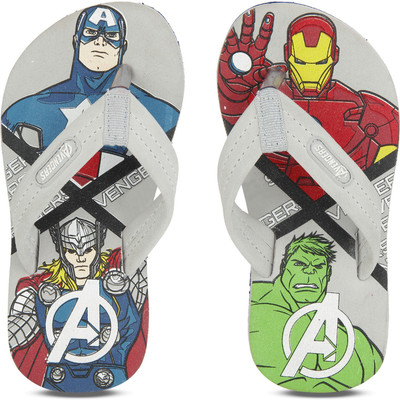 

Avengers Boys Slip On Slipper Flip Flop(Grey