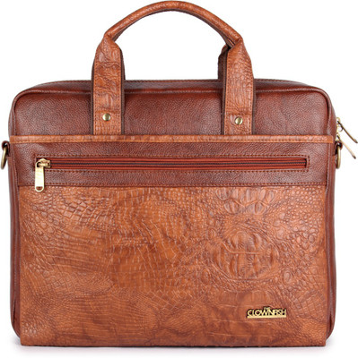 

The Clownfish 14 inch Laptop Messenger Bag(Tan)