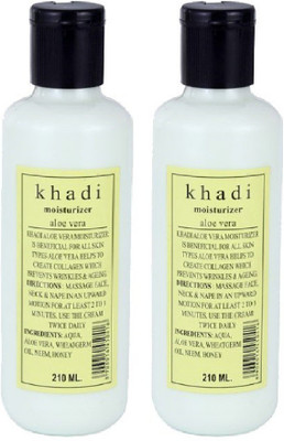

Khadi Natural Herbal Aloevera Moisturizing Lotion(420)