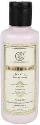

Khadi Natural Rose & Honey Moisturizer(420 ml)