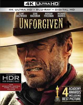 

Unforgiven 4K - Blu-ray - 4K Ultra HD + Blu-ray(4K(UHD) Blu-ray English)