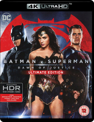 

Batman v Superman: Dawn of Justice 4K Blu-ray(4K(UHD) Blu-ray English)