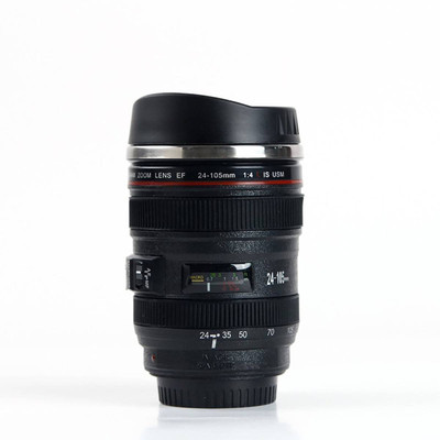 

Bruzone Premium Quality Camera C03 Stainless Steel Mug(350 ml), Black