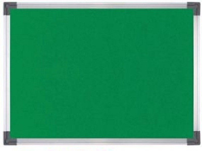 

PERCEPTION GLOW Notice board or Pin up board Green Small 1.5' foot x 1' foot Soft Board Bulletin Board(Green)