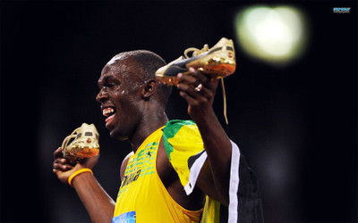 

Usain Bolt Fine Quality Sports Wall Poster Fine Art Print(12 inch X 18 inch, Rolled)