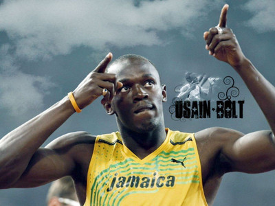 

Usain Bolt Fine Quality Sports Wall Poster Fine Art Print(12 inch X 18 inch, Rolled)