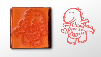 

Tathya Thank You Rubber Stamp(Small, NA)