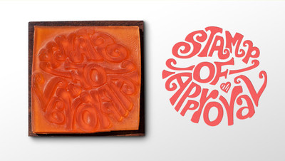 

Tathya Stamp of Approval Rubber Stamp(Small, NA)