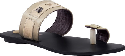 

Shoe Bazar Men Beige Flats