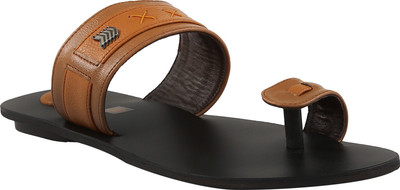 

Shoe Bazar Men Tan Flats