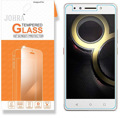 Johra Tempered Glass Guard for Lenovo K8 Note(Pack of 1)