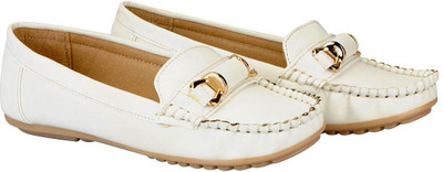 

FAUSTO Stylish Loafers For Women(White