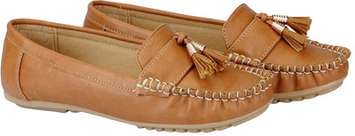 

FAUSTO Stylish Loafers For Women(Tan, Beige