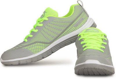 

Slazenger EROS Slazenger Eros Running Shoes For Men(Green, Grey, Green / grey kpu