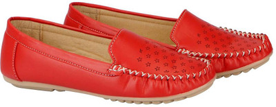 

FAUSTO Stylish Loafers For Women(Red