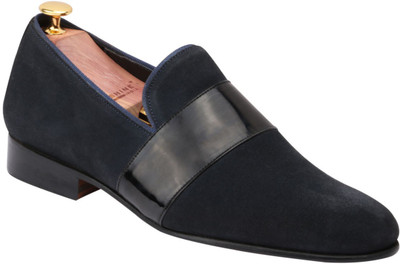 harrytech london Slip On For Men(Black, Navy/black