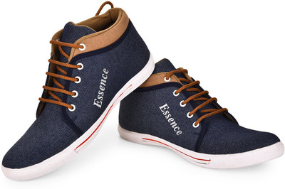 

Essence High Top Casuals For Men(Blue, Brown