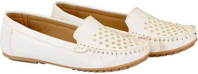 

FAUSTO Stylish Loafers For Women(White