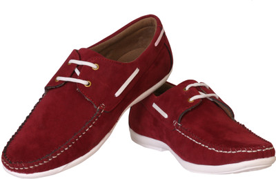 

Candey Shoes Candey Shoes Cherry Loafer Boat Shoes For Men(Red