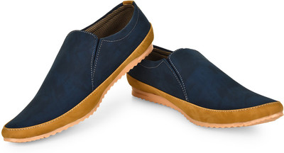 

ESSENCE Synthetic Leather Slip-On Casual shoes for Men Slip On For Men(Blue