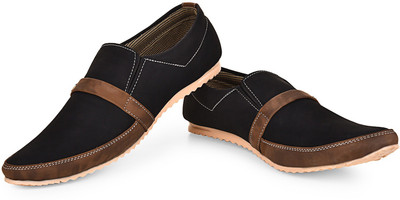 

Essence Jet Slip On Sneakers For Men(Black, Jet black