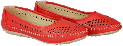 

FAUSTO Stylish Bellies For Women(Red