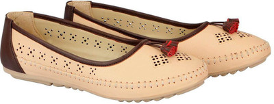 

FAUSTO Stylish Bellies For Women(Natural, Cream