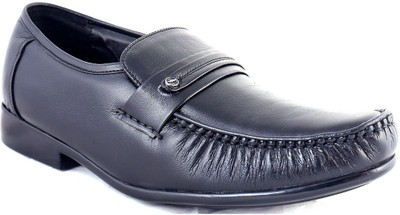 

araanha Trimuk Slip On For Men(Black