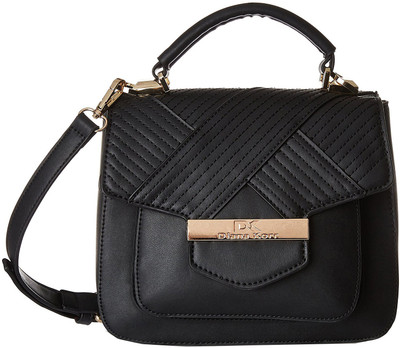 

Diana Korr Women Casual Black PU Sling Bag