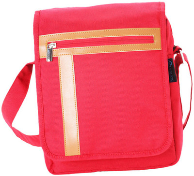 

Soflex Boys & Girls Casual Red Polyester Sling Bag