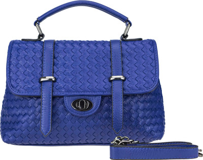 

Genious Women Casual Blue PU Sling Bag