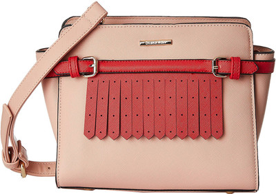 

Diana Korr Women Casual Pink, Red PU Sling Bag