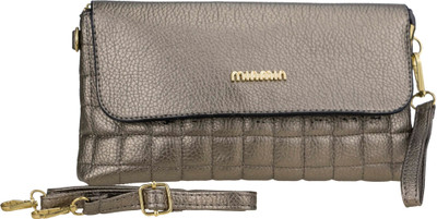 

Genious Women Casual Gold PU Sling Bag