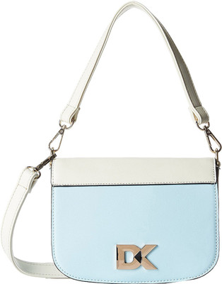 

Diana Korr Women Evening/Party Blue, White PU Sling Bag