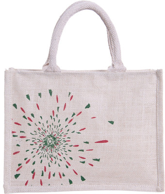 

ZORNNA Women Casual Beige Jute Tote