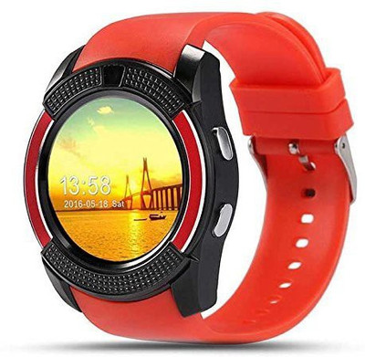 

Sensivo Motorola Nexus 6 Red Smartwatch(Red Strap Free Size)