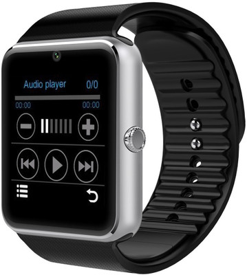 

bensara ben-gt08-slvr-001 Smartwatch(Black Strap Free Size)