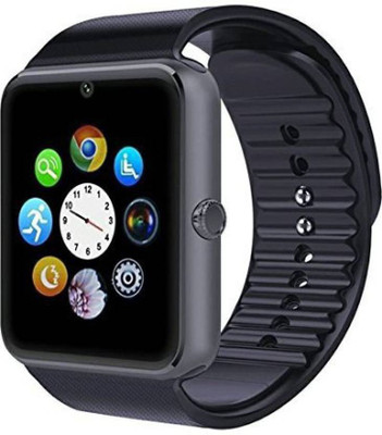 

Hopeberry GT08 Black Smartwatch(Black Strap Regular)