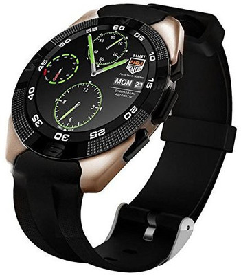 

JIKRA Presenting Bluetooth Smartwatch with Sim- Card Support Compatible with Zi.ox Mobiles Astra Prism , Gold Smartwatch(Black Strap Free Size)
