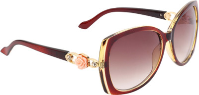

Daller Over-sized Sunglasses(Brown)