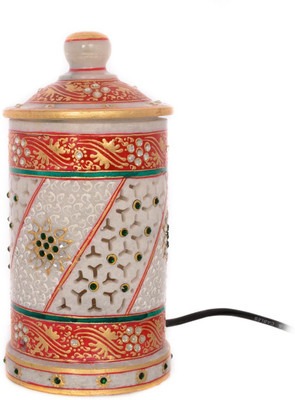 

eCraftIndia MOL500 Table Lamp(22.5 cm, Red)