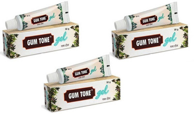 

charak GUM TONE GEL Toothpaste pack of 3 Toothpaste(50 g)