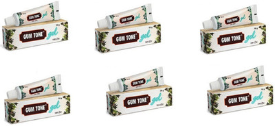 

charak GUM TONE GEL Toothpaste pack of 6 Toothpaste(50 g)