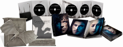

Game of Thrones: The Complete Third Season - Blu-ray - Limited Edition Dragon Packaging | Game of Thrones: Series 3 / Game of Thrones: Season 3 | HBO 3(Blu-ray English)