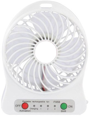 A CONNECT Z Mini USB Fan 01BTUSB ZR USB Air Freshener(White)