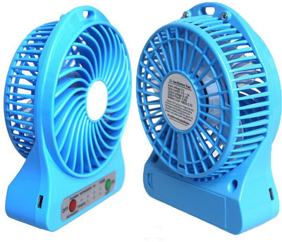A CONNECT Z Mini USB Fan BTUSB-22 USB Air Freshener(Blue)
