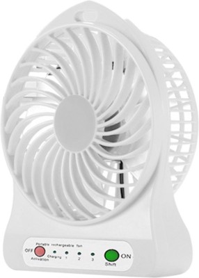 A CONNECT Z Mini USB Fan BTUSB-53 USB Air Freshener(White)