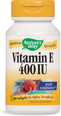 

Nature's Way Vitamin E 400 IU - 100 Softgels(100 No)