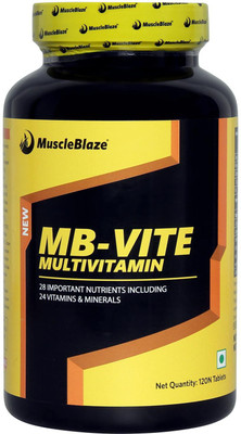 MUSCLEBLAZE MB-VITE Multivitamin(120 No)